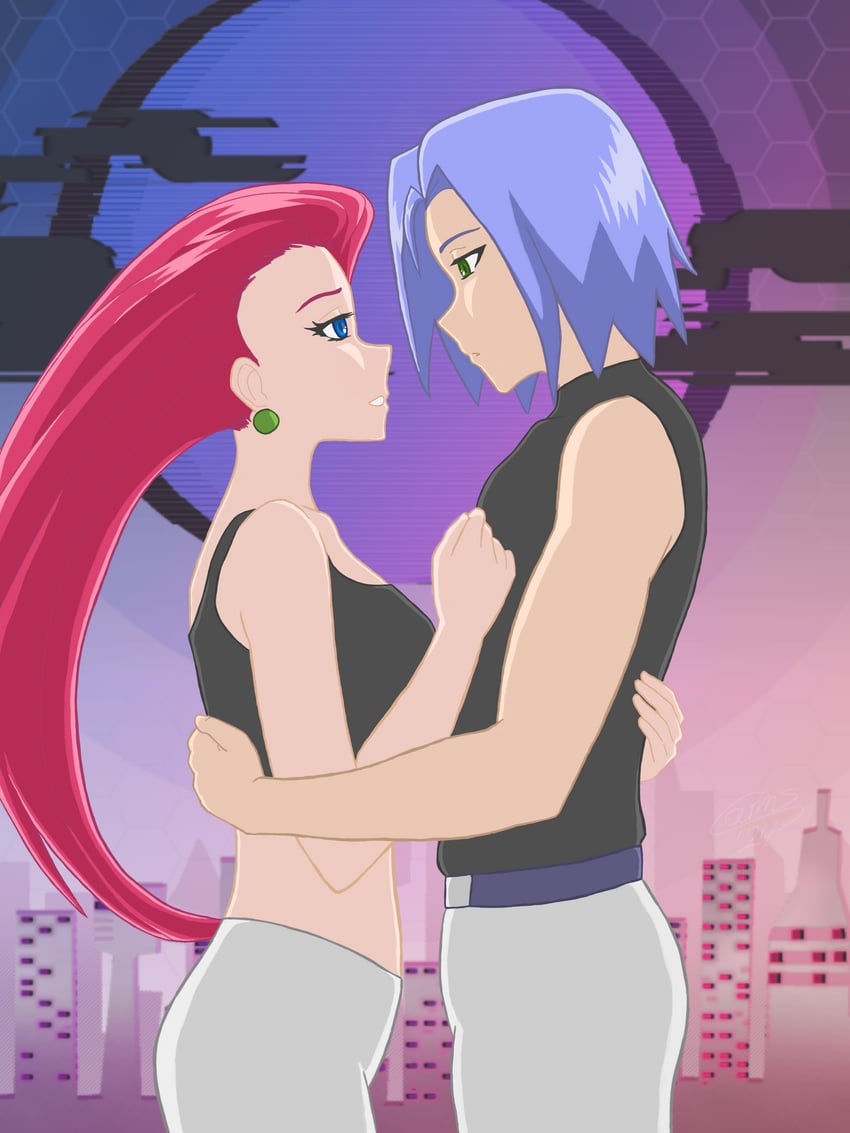 jessie and james (pokemon) drawn by carms_dreams