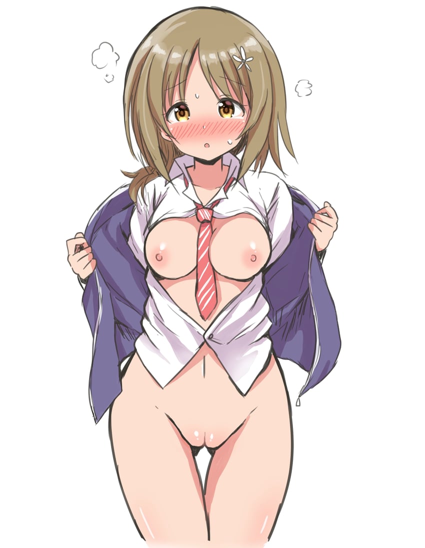 mimura kanako (idolmaster and 1 more) drawn by ohana._(user_jhpk8322)