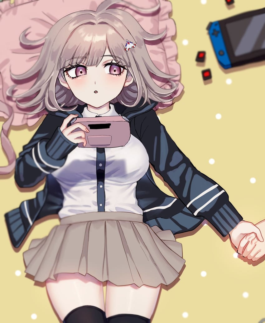 nanami chiaki (danganronpa and 2 more) drawn by esu_(tasoesu)