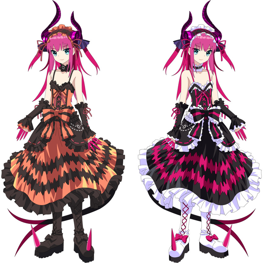 elizabeth bathory and tokisaki kurumi (fate and 3 more) drawn by deathcrow