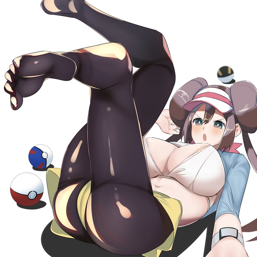 rosa (pokemon and 1 more) drawn by lisp_coc