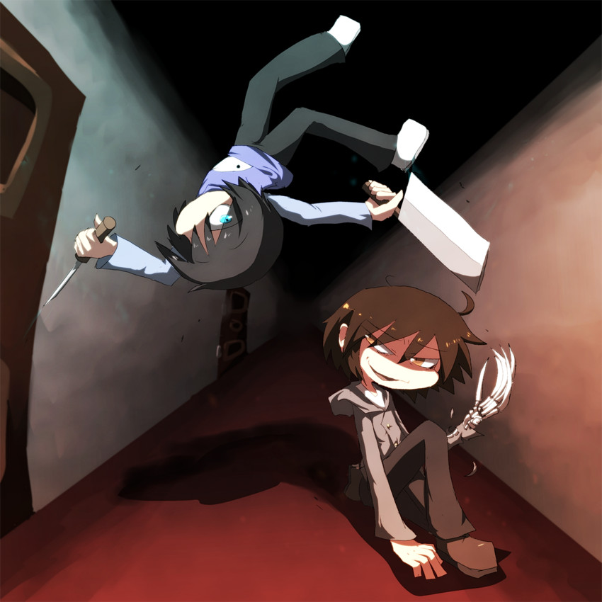 eric and nagatsuki (ubok. and 1 more) drawn by harinezumi_(pixiv)