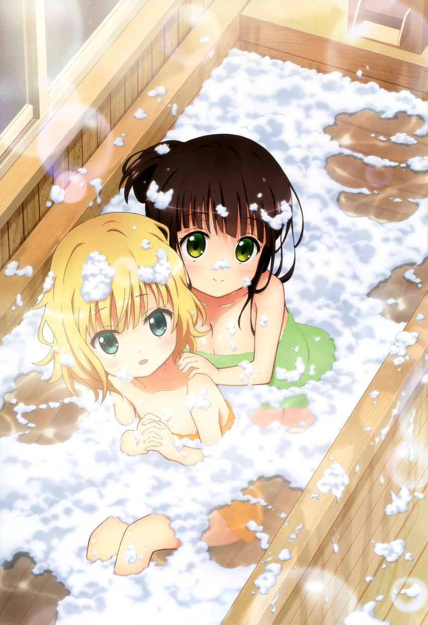 kirima syaro and ujimatsu chiya (gochuumon wa usagi desu ka? and 1 more) drawn by torii_takafumi