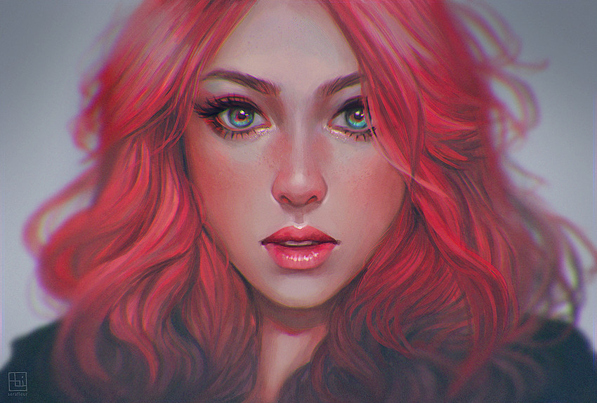 park hye min (real life) drawn by serafleur