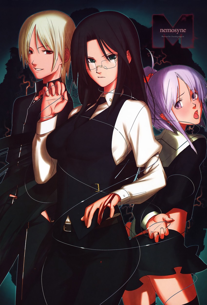 asougi rin, mimi, and apos (mnemosyne) drawn by chuuou_higashiguchi
