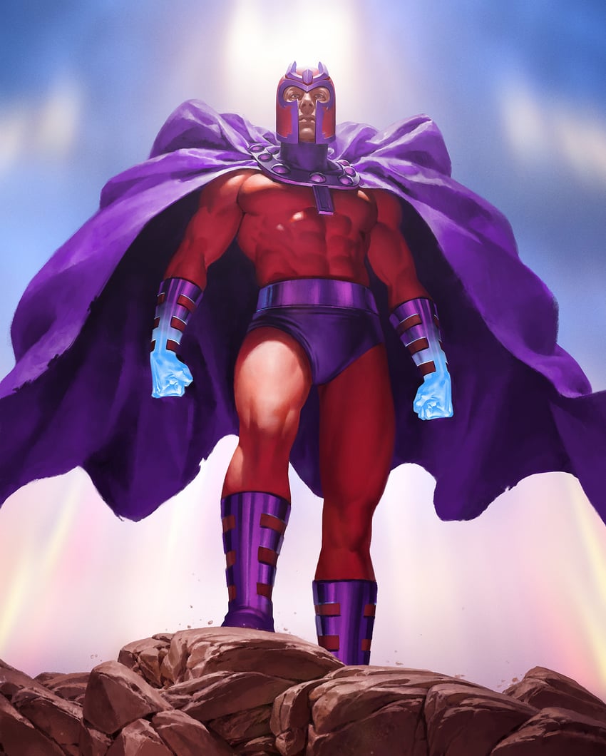 magneto (marvel and 1 more) drawn by yoon_junggeun