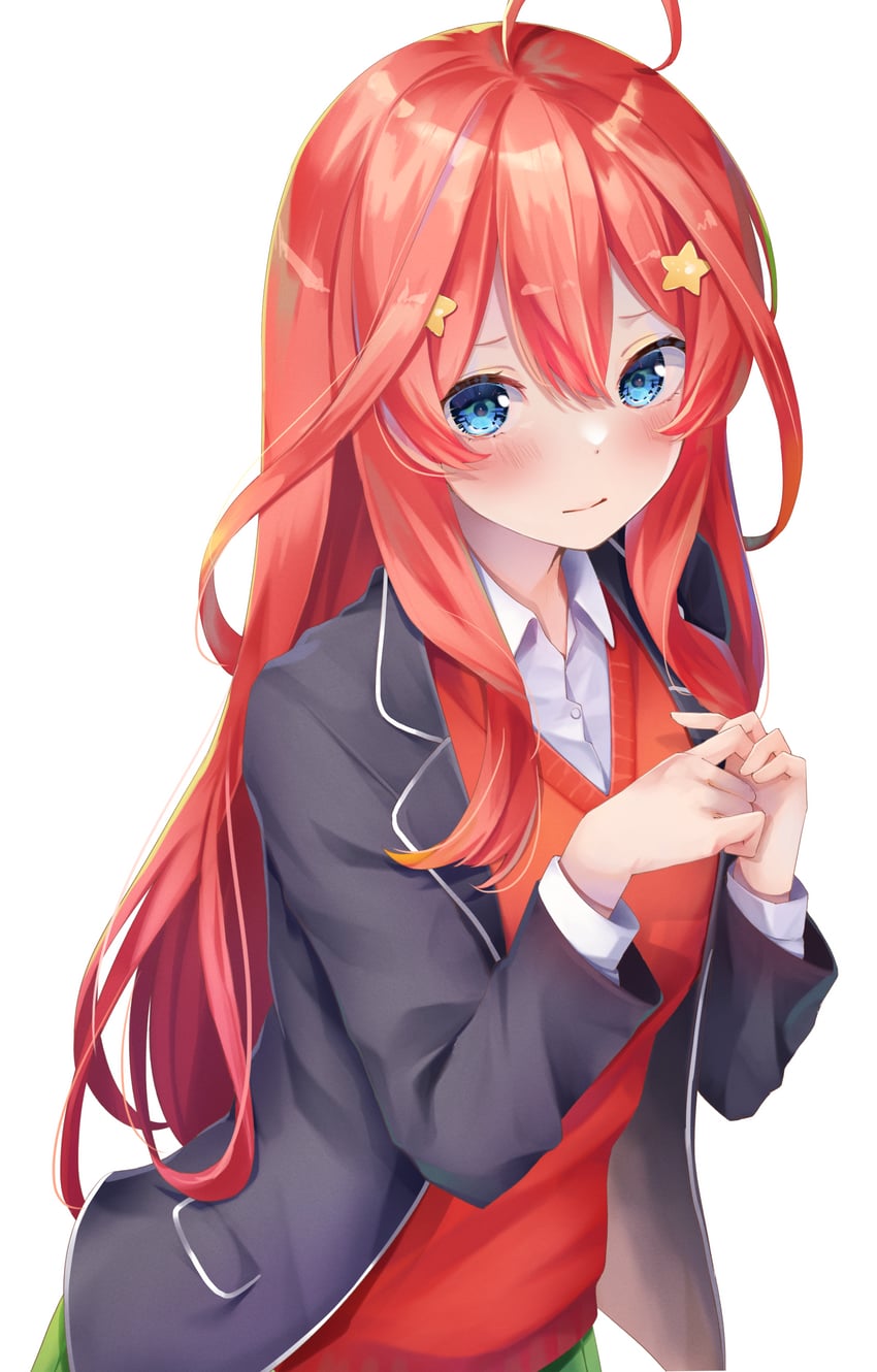 nakano itsuki (go-toubun no hanayome) drawn by yuunamida_uyu