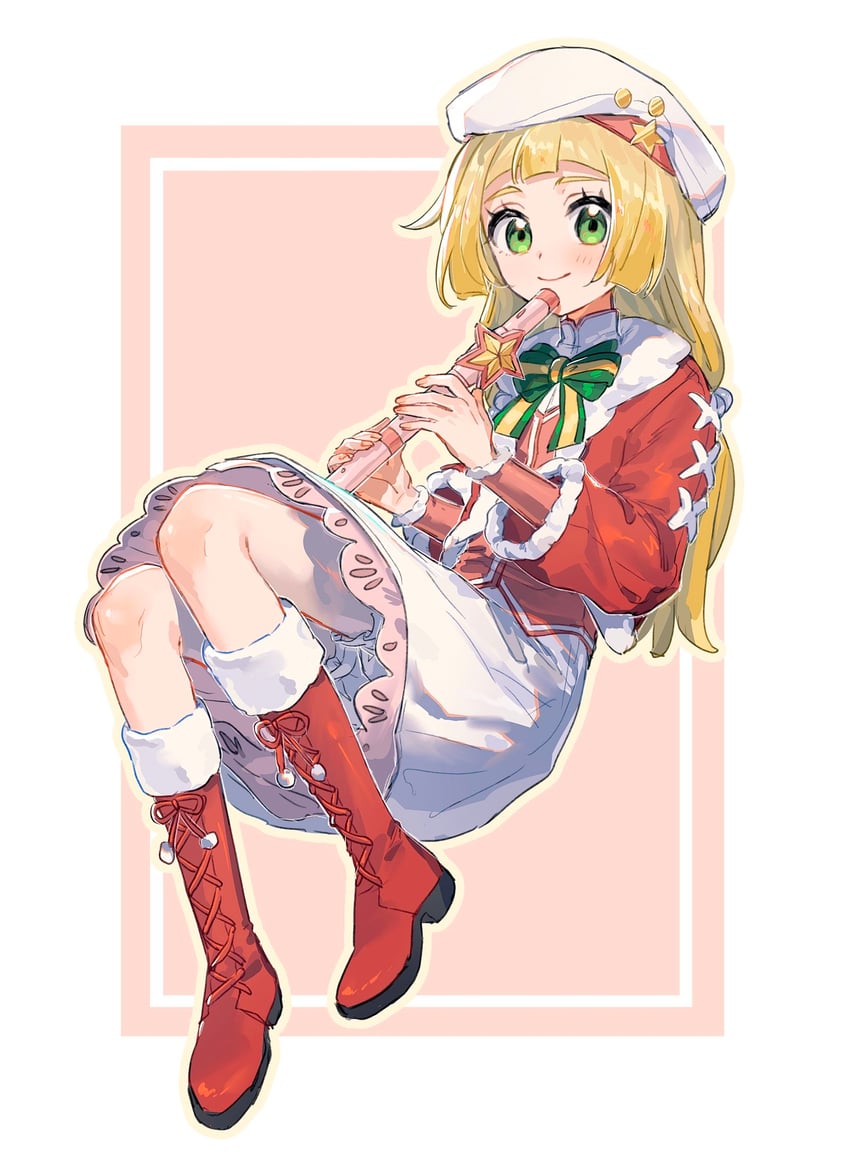 lillie (pokemon and 1 more) drawn by fua1heyvot4ifsr