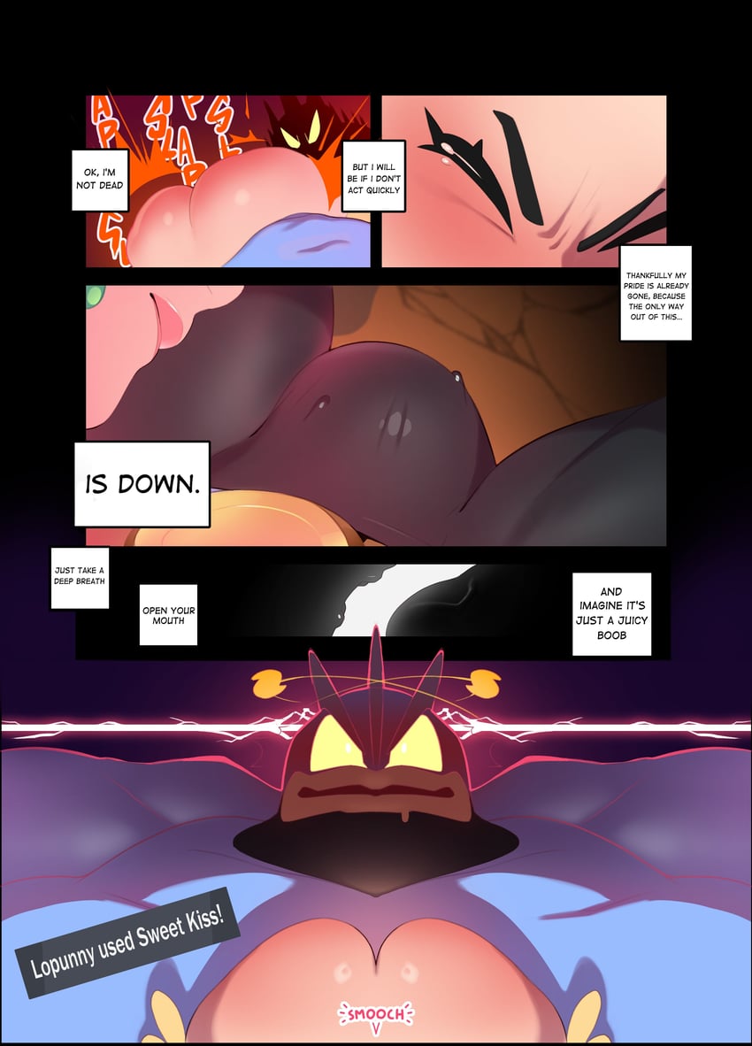 victor, machamp, and gigantamax machamp (pokemon and 1 more) drawn by combos_&_doodles