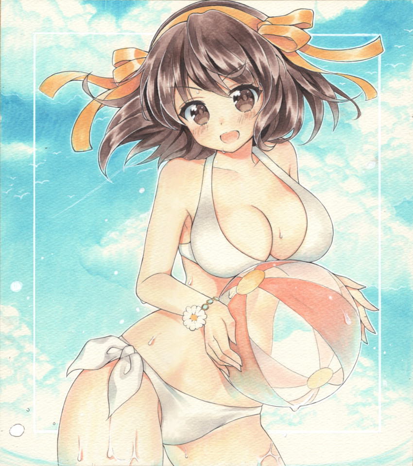suzumiya haruhi (suzumiya haruhi no yuuutsu) drawn by mugicha_(mugicha0929)