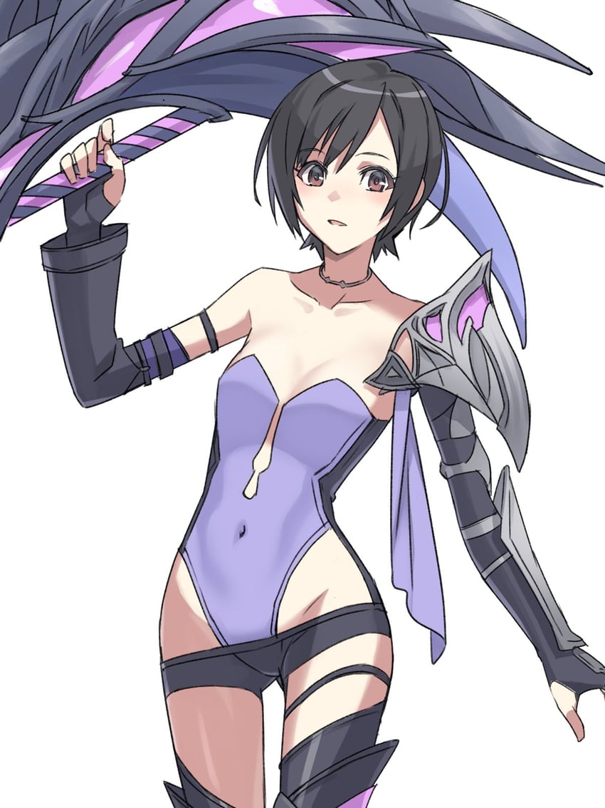 yuffie kisaragi (final fantasy and 2 more) drawn by decoponmagi