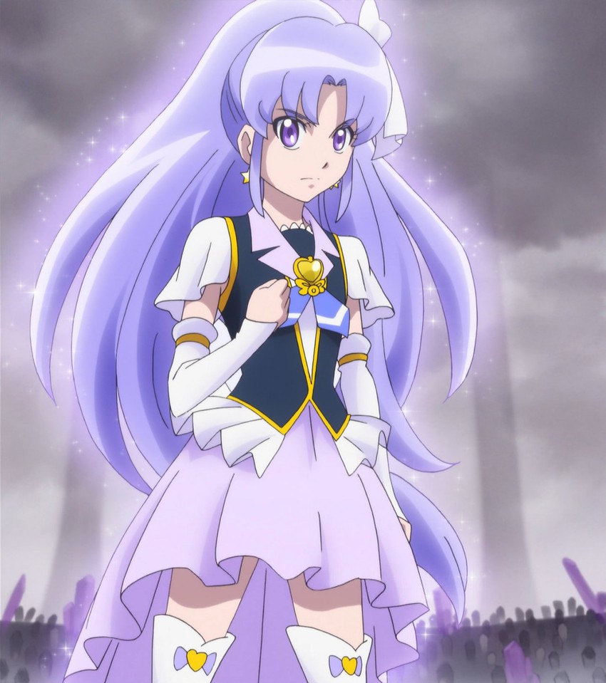 hikawa iona and cure fortune (precure and 1 more)
