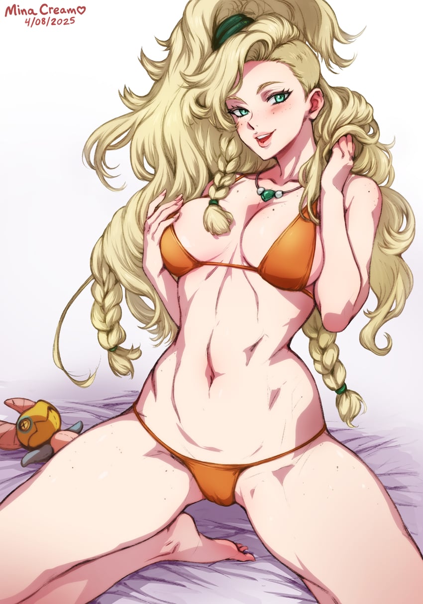 gemma (monster hunter and 1 more) drawn by mina_cream
