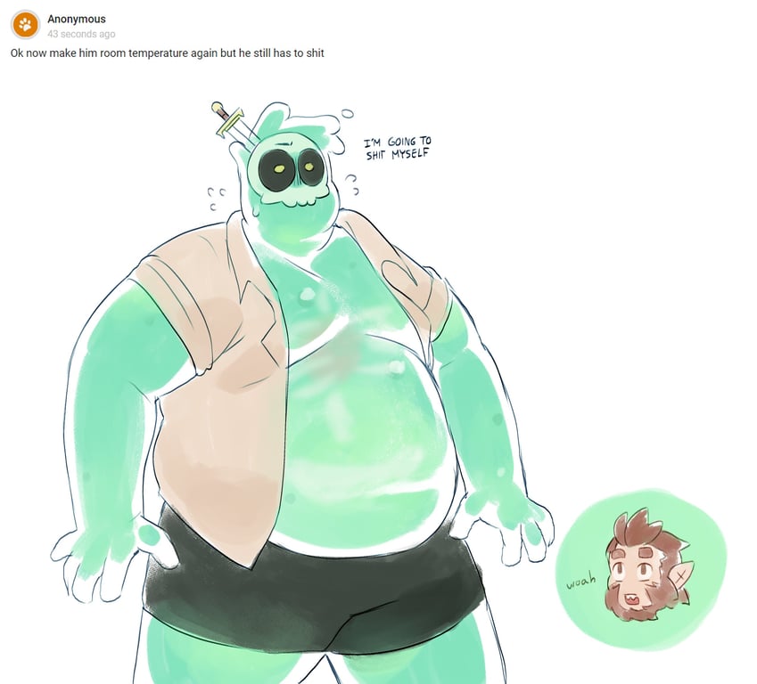doug and scott howl (monster prom) drawn by nifast_(greentail)