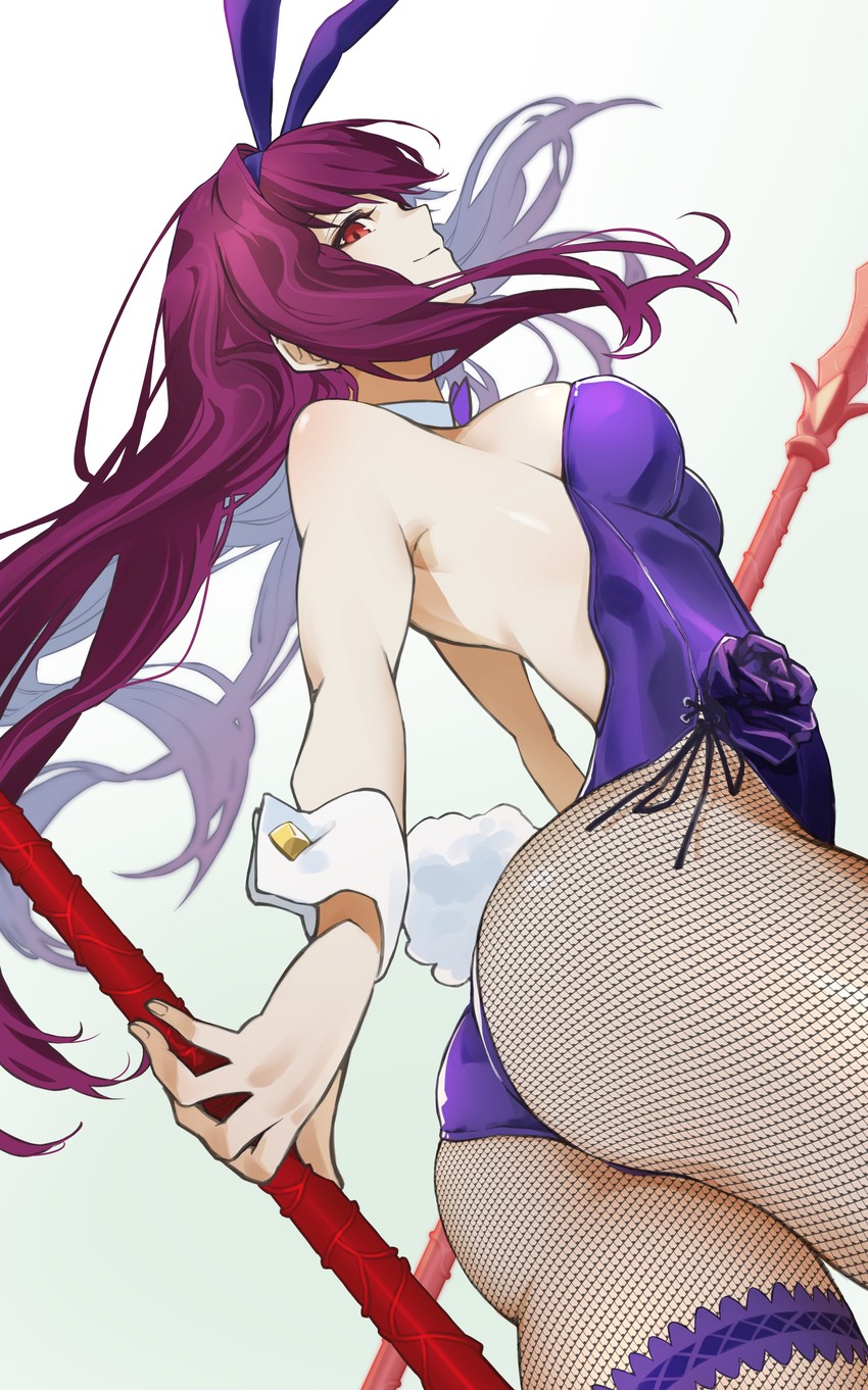 scathach (fate and 1 more) drawn by tochi_keisuke