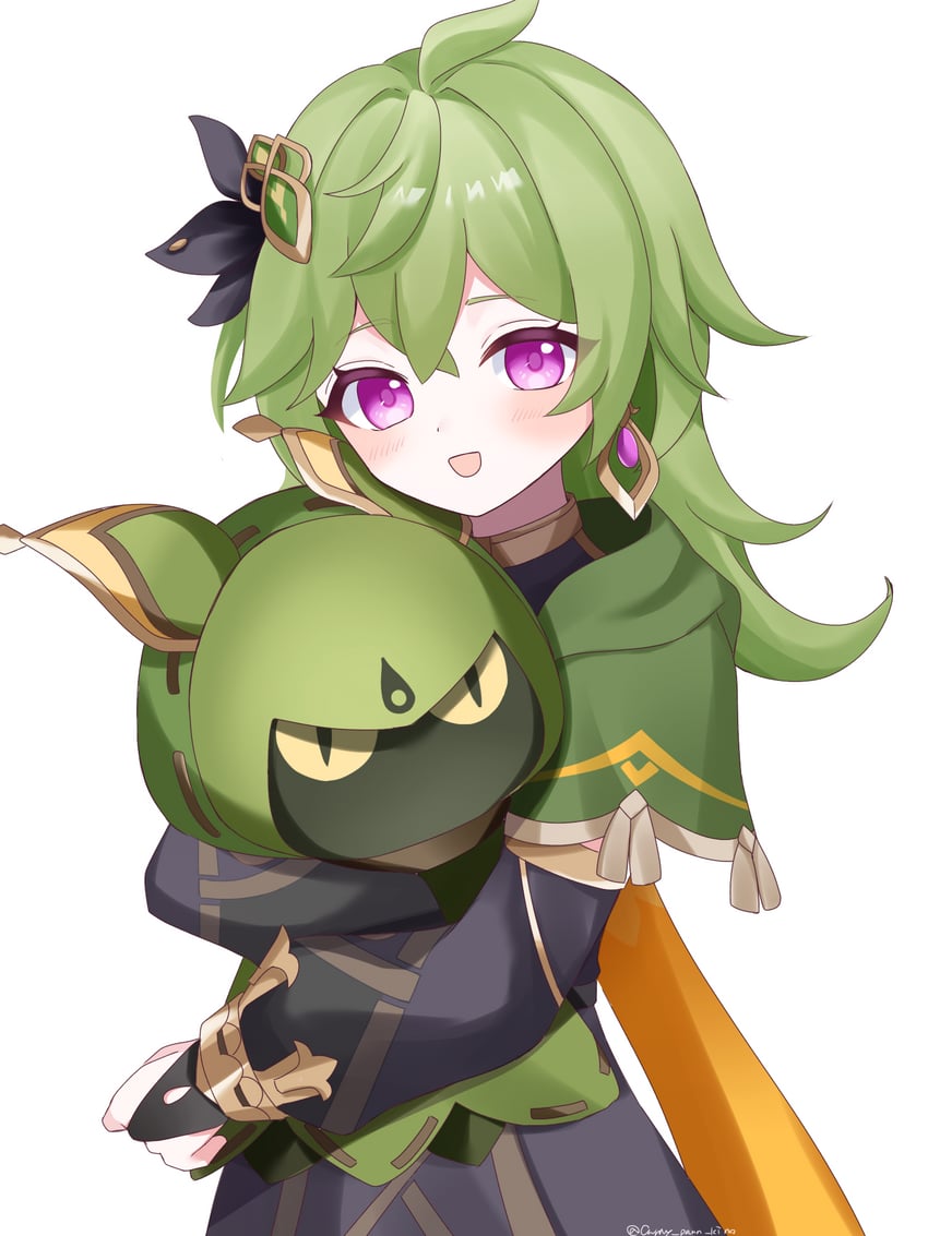 collei and cuilein-anbar (genshin impact) drawn by kino_(curry_pan)