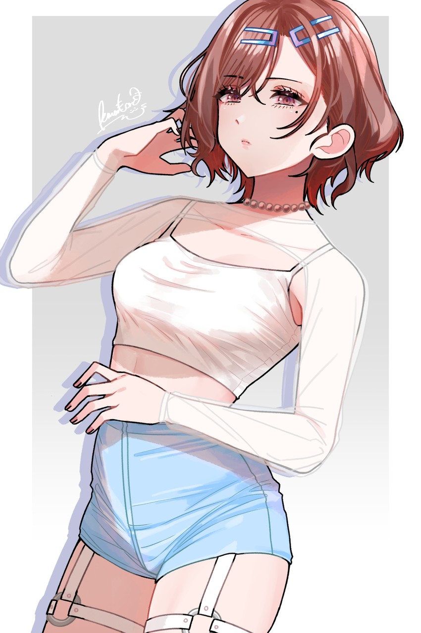 higuchi madoka (idolmaster and 1 more) drawn by maou_(demonlord)