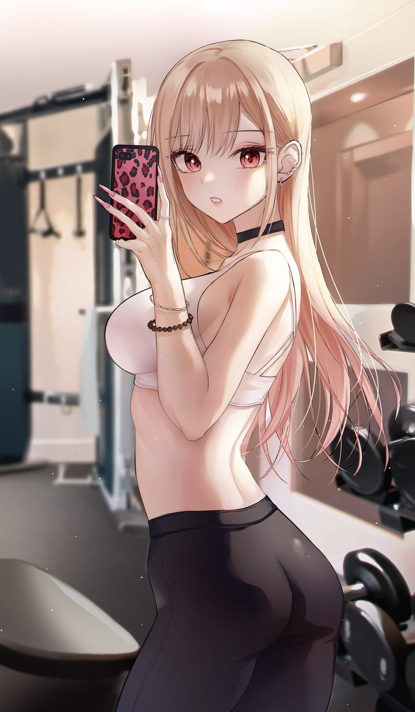 kitagawa marin (sono bisque doll wa koi wo suru) drawn by rine_(rine_on)