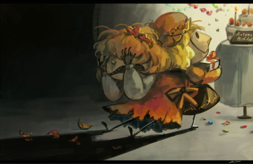 aki minoriko and aki shizuha (touhou) drawn by koto_inari