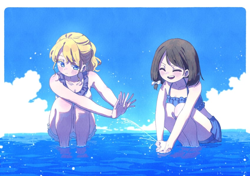 usami renko and maribel hearn (touhou) drawn by nama_udon