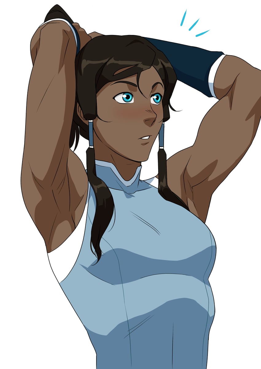 korra (avatar legends and 1 more) drawn by mastrocecchi