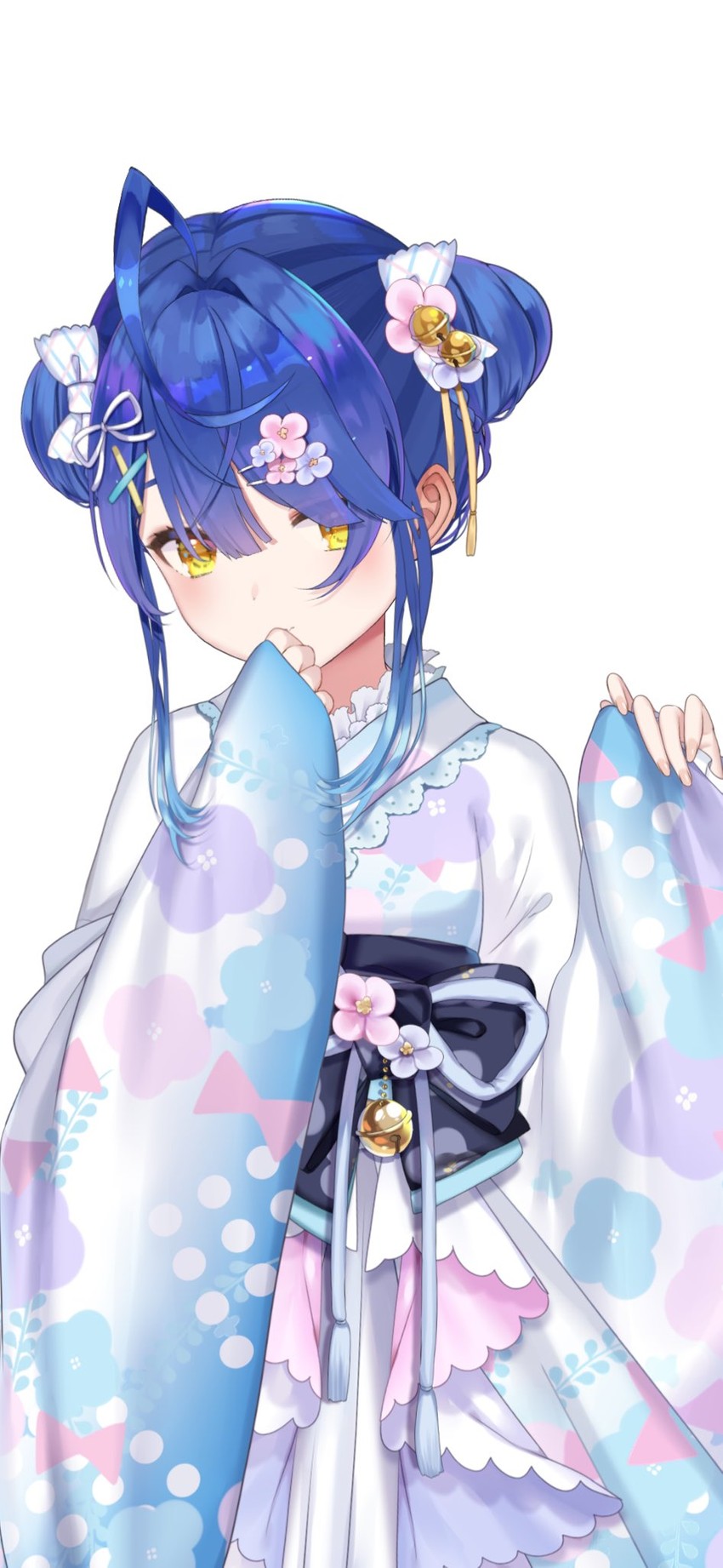 amamiya kokoro (nijisanji) drawn by misumi_(macaroni) and sakura_shiori