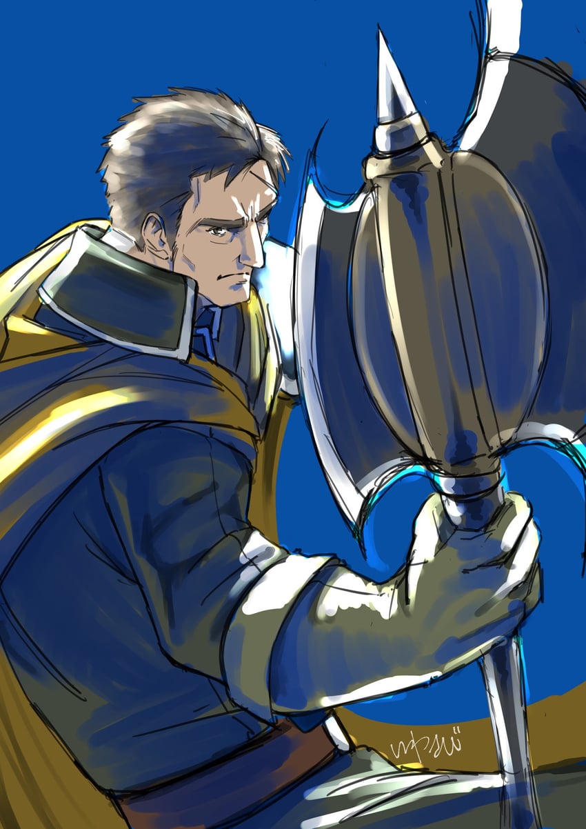 greil (fire emblem and 1 more) drawn by studio_sugimoto