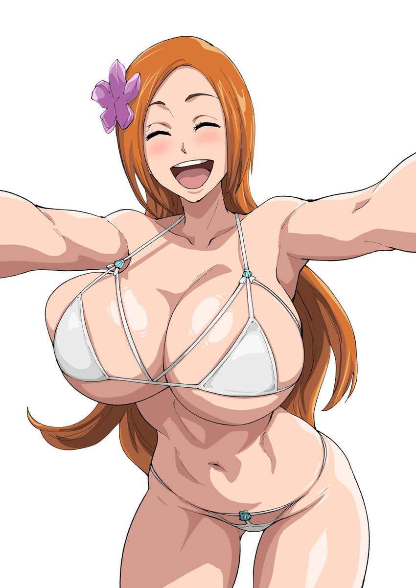 inoue orihime (bleach and 1 more) drawn by iwao178