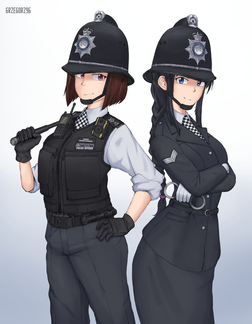 tsujimoto natsumi and kobayakawa miyuki (taiho shichauzo) drawn by grzegorz1996