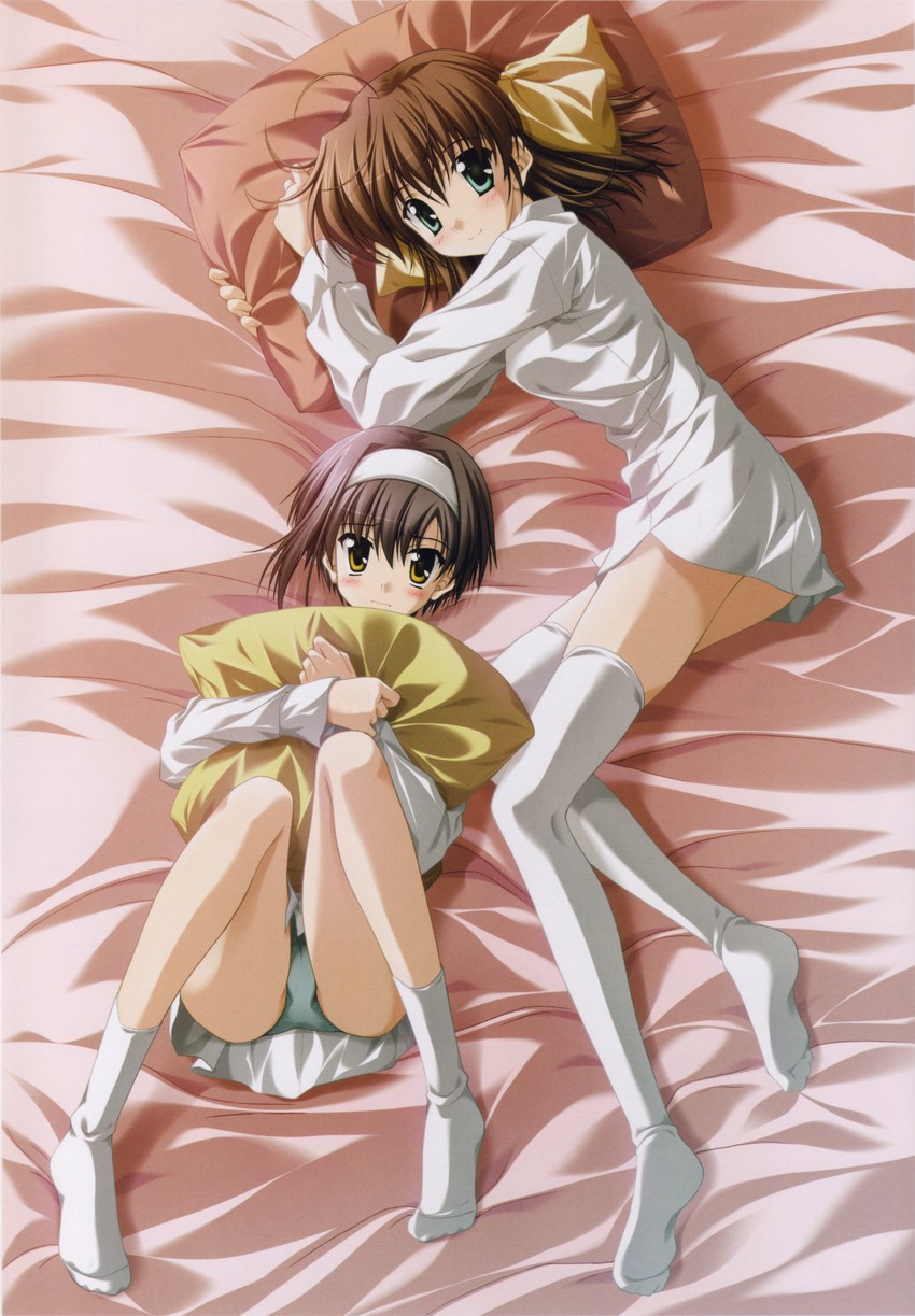 miyamura miyako and shindou kei (ef) drawn by nanao_naru
