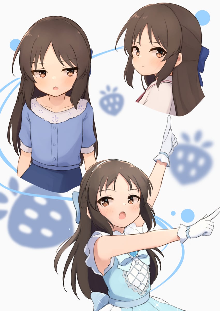 tachibana arisu (idolmaster and 2 more) drawn by centi_mnkt
