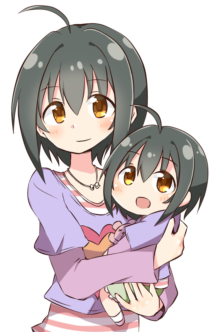 kohinata miho (idolmaster and 1 more) drawn by jyun_(purin_no_futa)