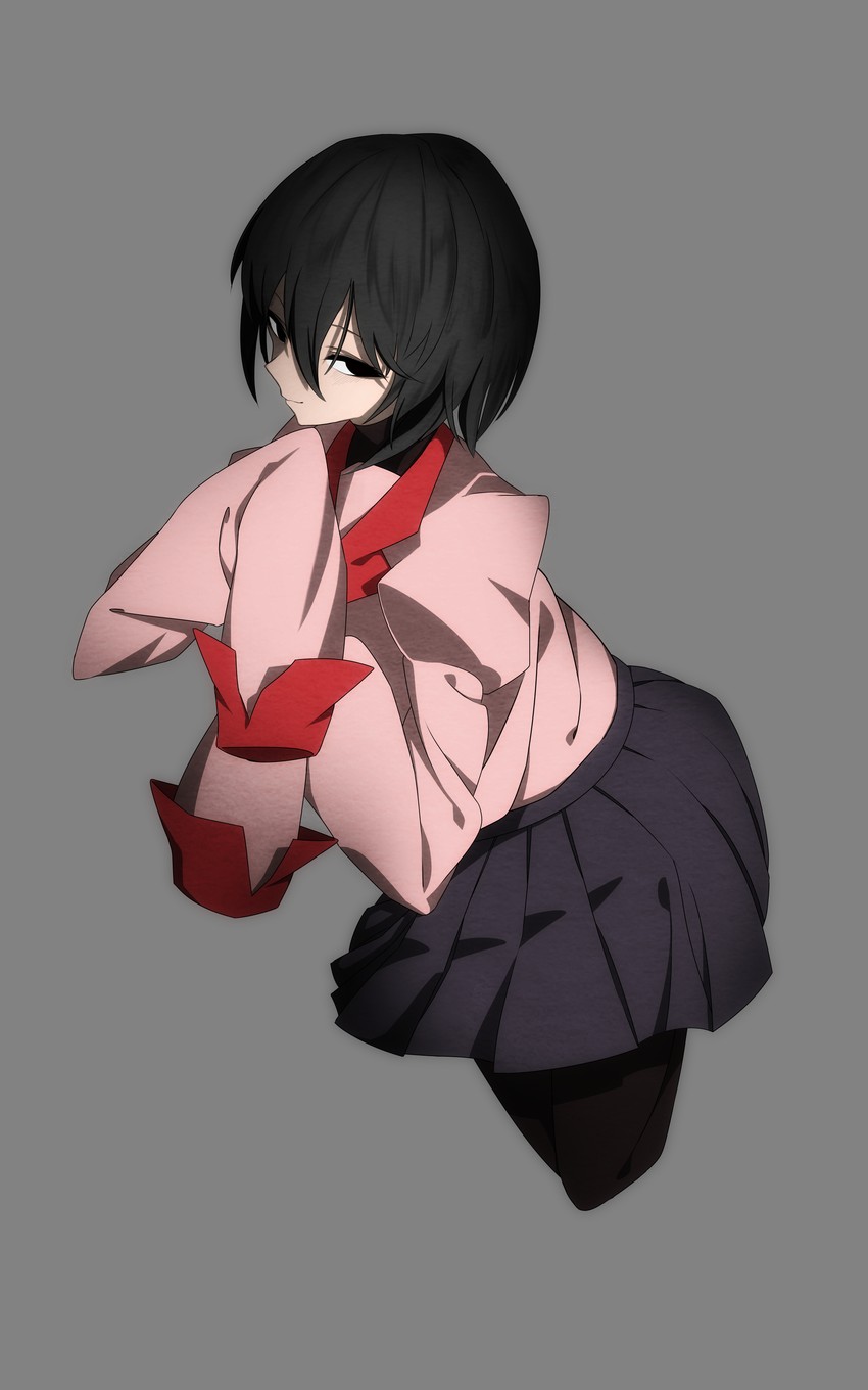 oshino ougi (monogatari and 2 more) drawn by kazamiya_(yuu)