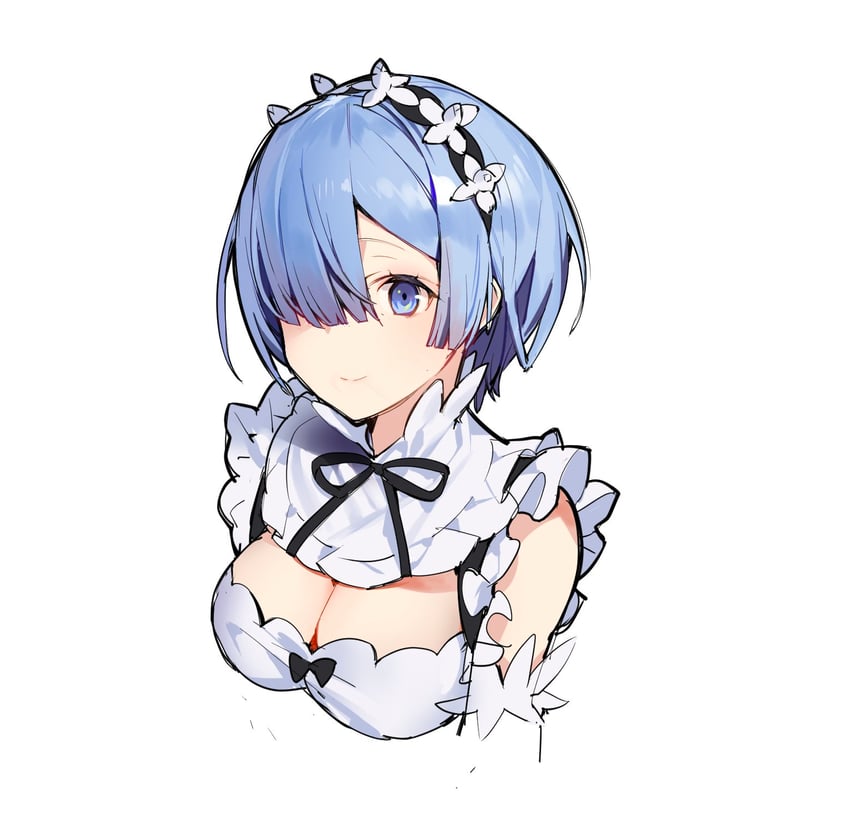 rem (re:zero kara hajimeru isekai seikatsu) drawn by kitada_mo