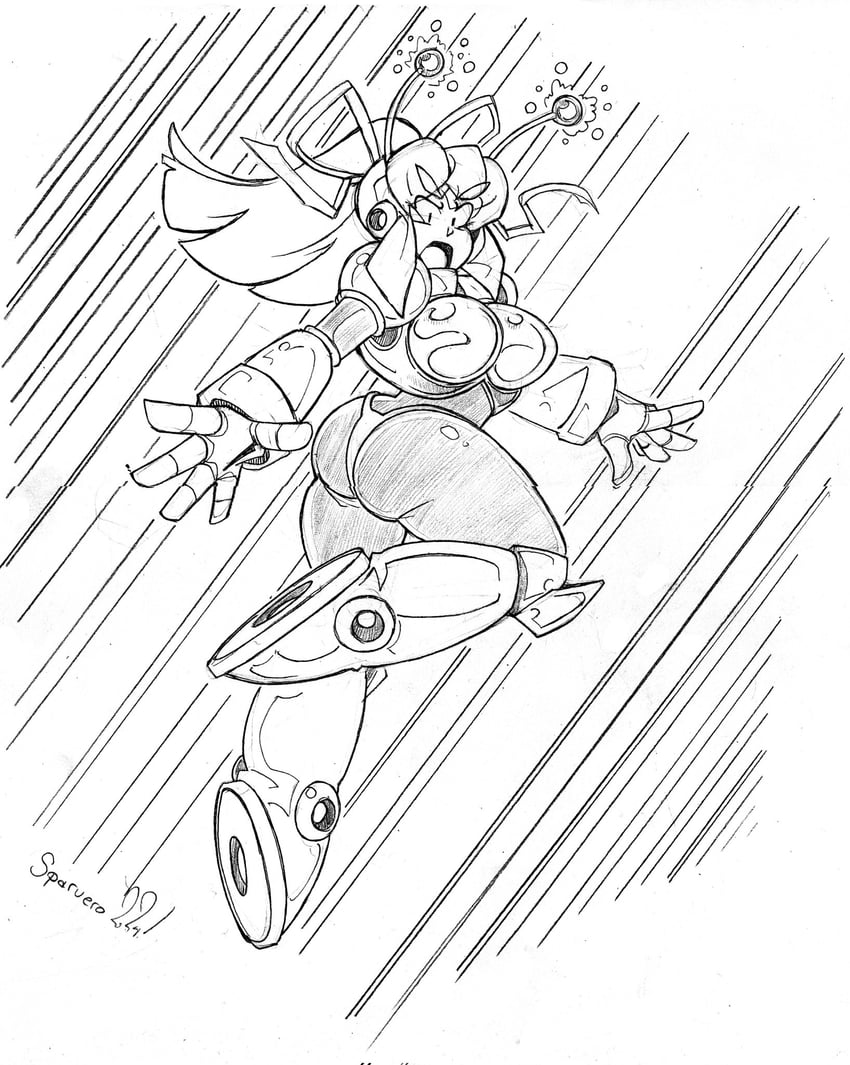 roll and hyper roll (mega man and 1 more) drawn by pumpkinsareholy