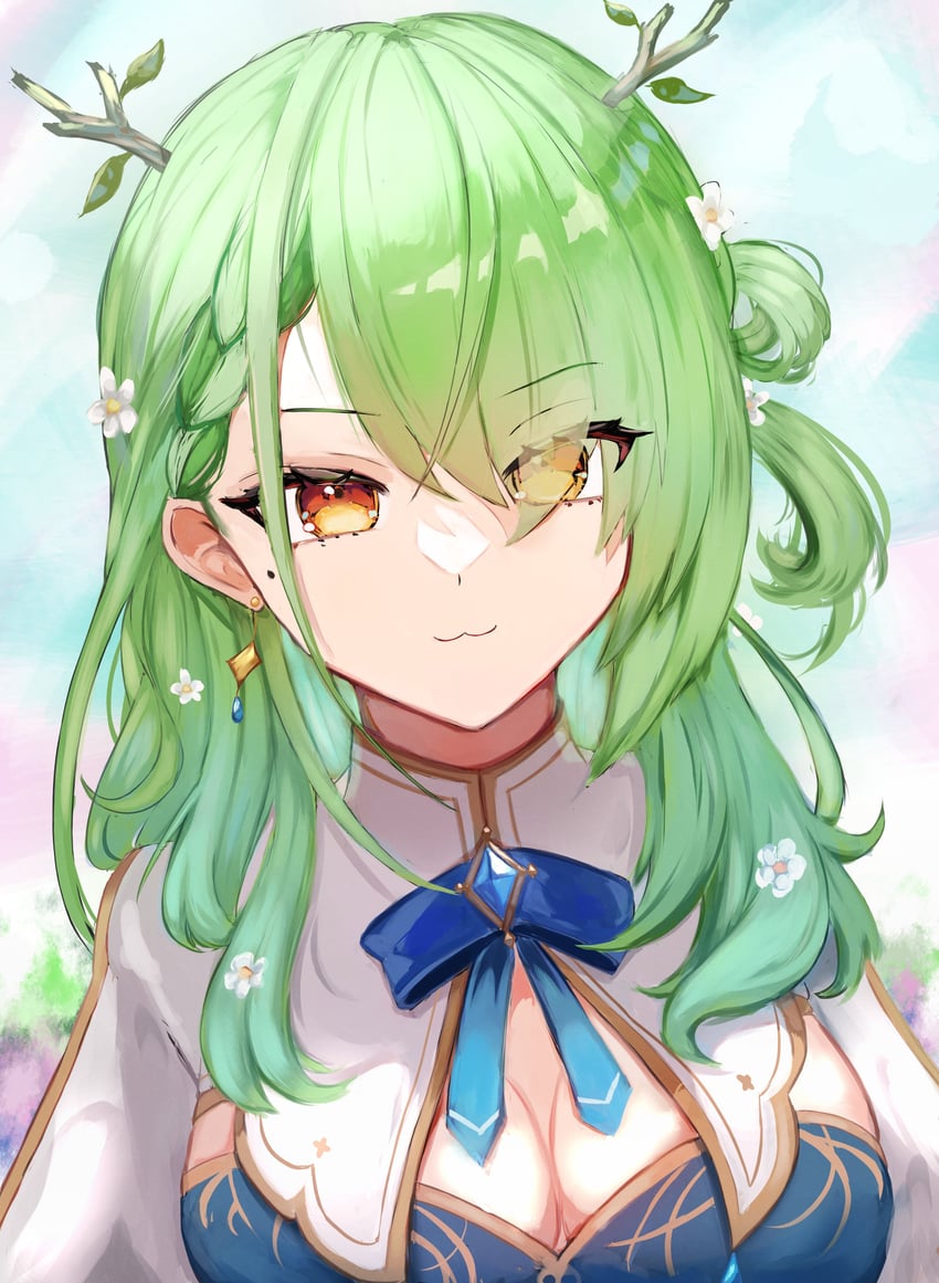 ceres fauna (hololive and 1 more) drawn by psypolo_d