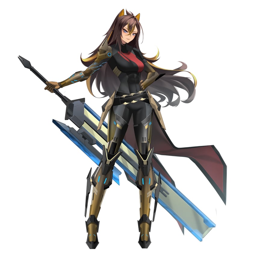 dehya (genshin impact and 2 more) drawn by rhan
