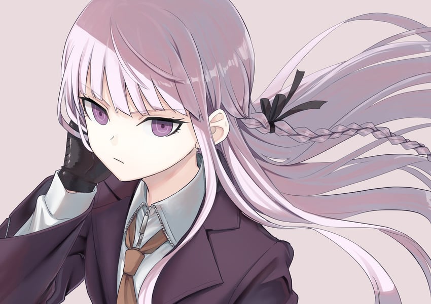 kirigiri kyoko (danganronpa and 1 more) drawn by toridbd