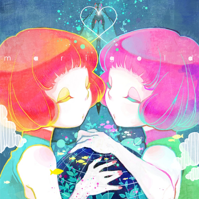 nu and mu (bemani and 1 more) drawn by utacoco