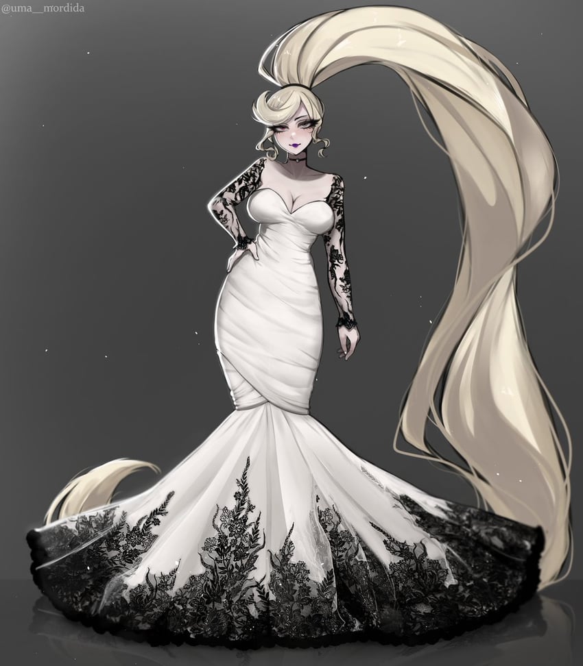 hilda (under night in-birth) drawn by uma_mordida