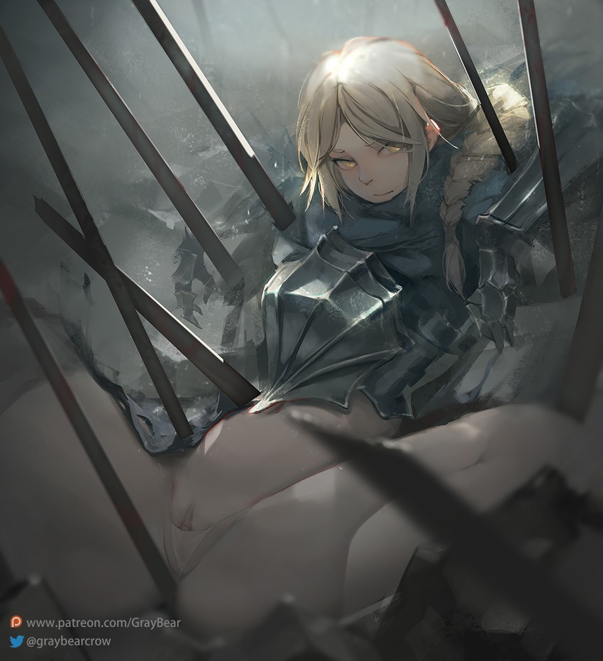 lord's blade ciaran (dark souls and 1 more) drawn by gray_bear