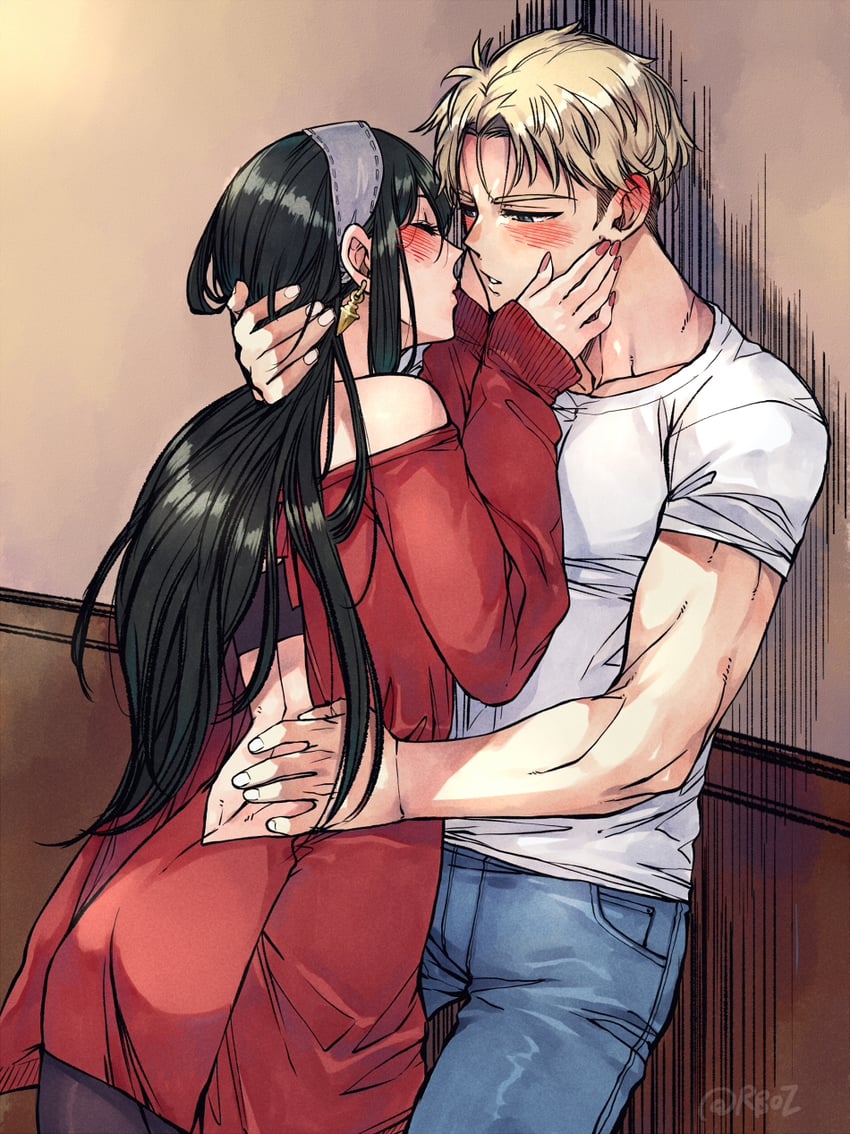 yor briar and twilight (spy x family) drawn by rusky