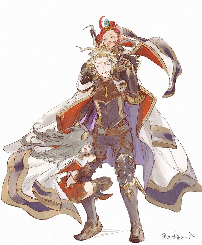 threo, seofon, and fif (granblue fantasy) drawn by michiru_(72)