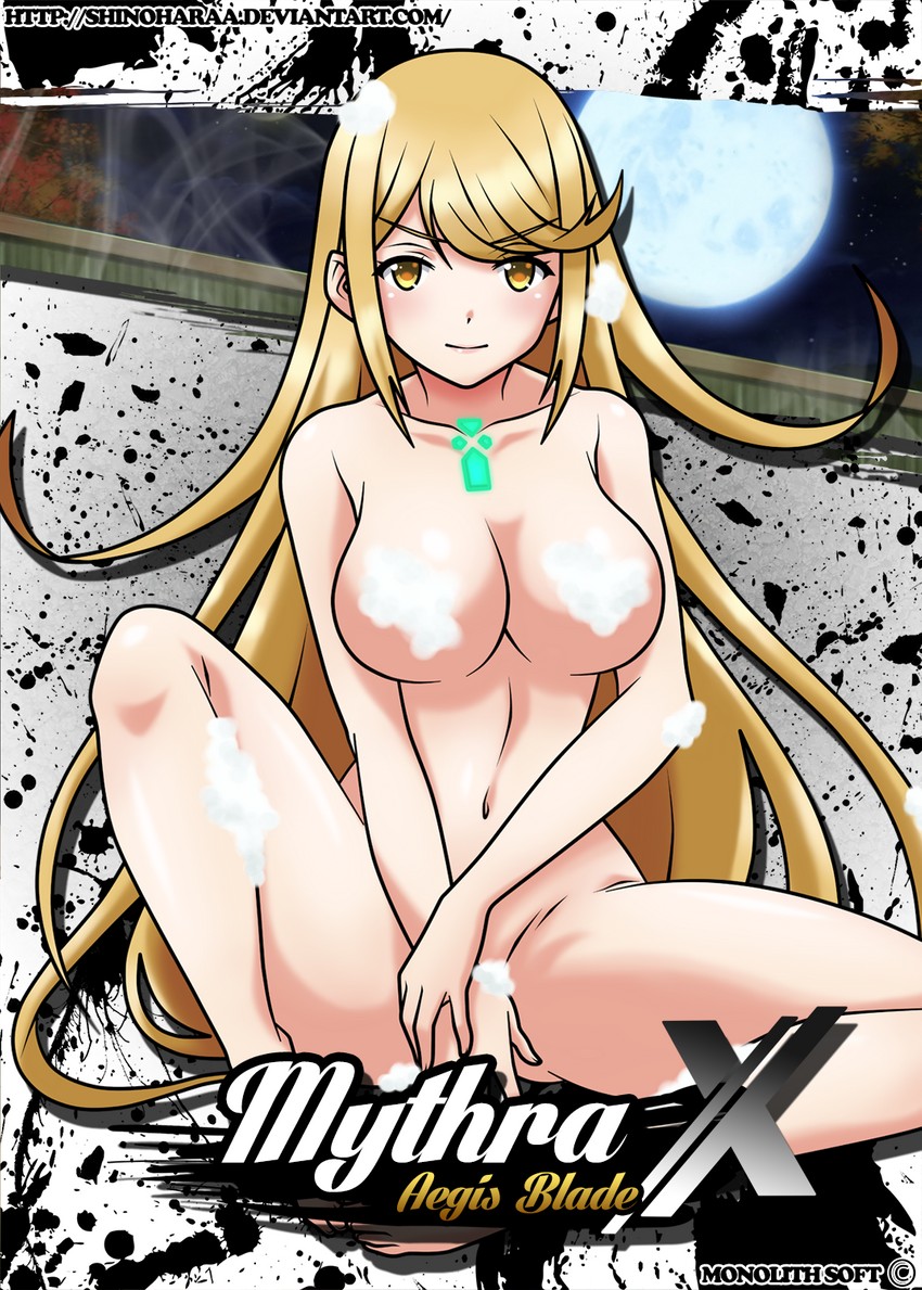 mythra (xenoblade chronicles and 1 more) drawn by alan_garcia