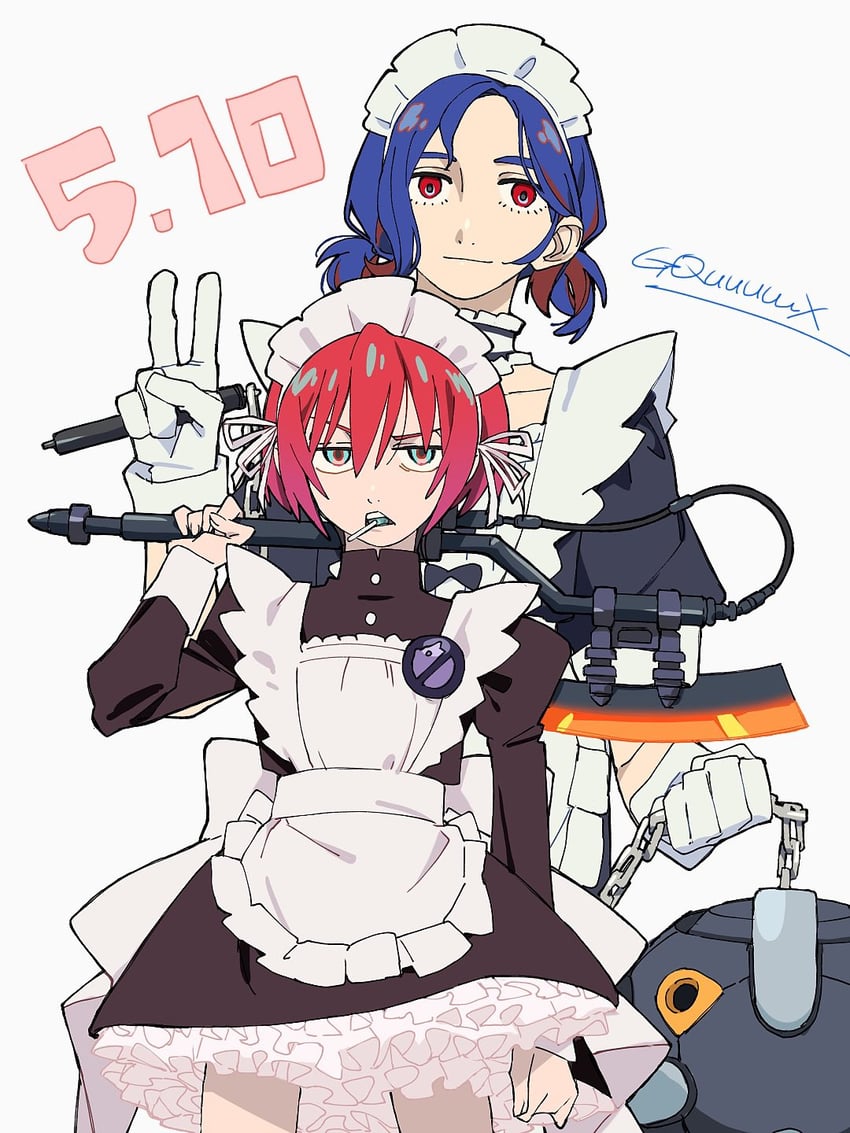 amate yuzuriha and shuji ito (gundam and 1 more) drawn by grtnkwii487