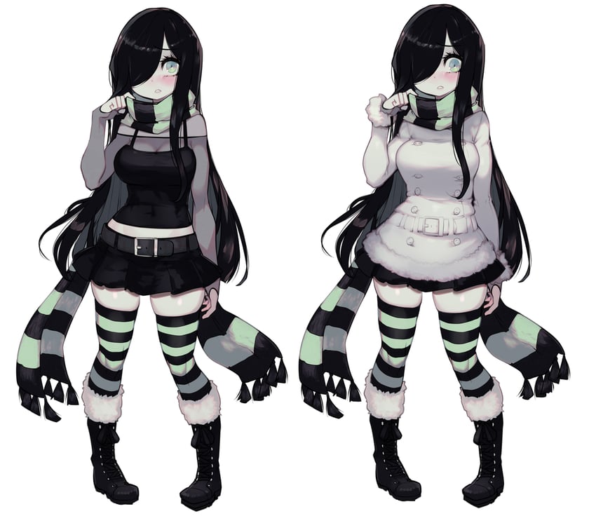 aria wintermint (the crawling city) drawn by parororo