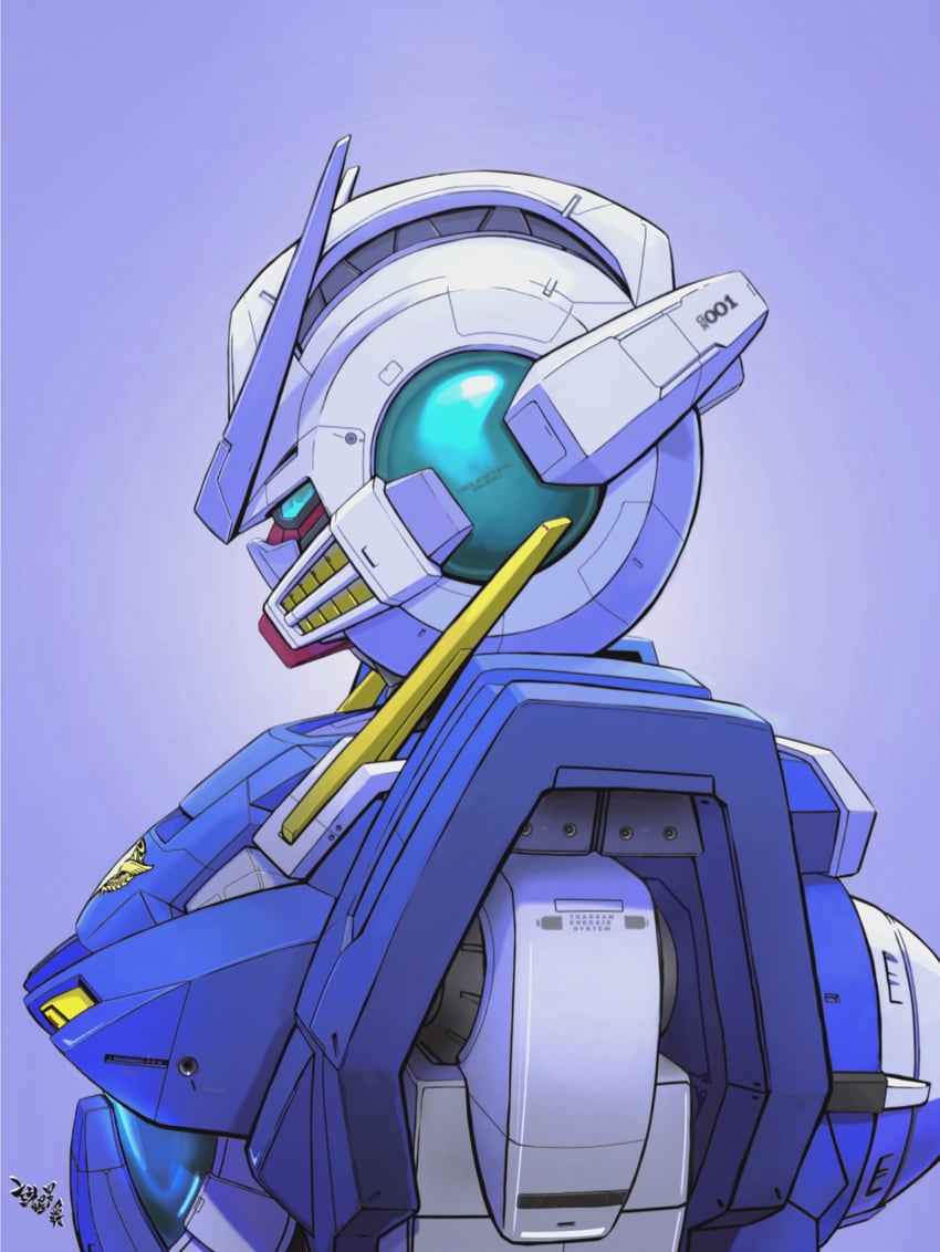 gundam exia and exia repair ii (gundam and 1 more) drawn by moroboshi_danshaku