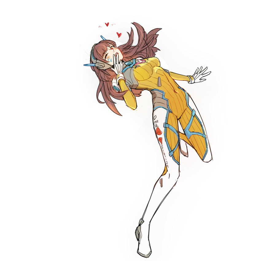 d.va (overwatch and 1 more) drawn by shu_yin