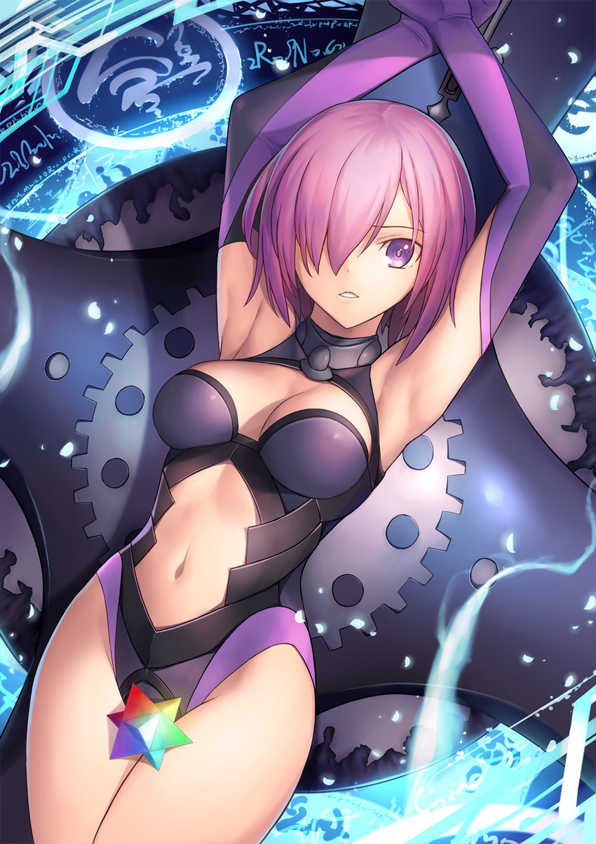 mash kyrielight (fate and 1 more) drawn by tsuki_suigetsu