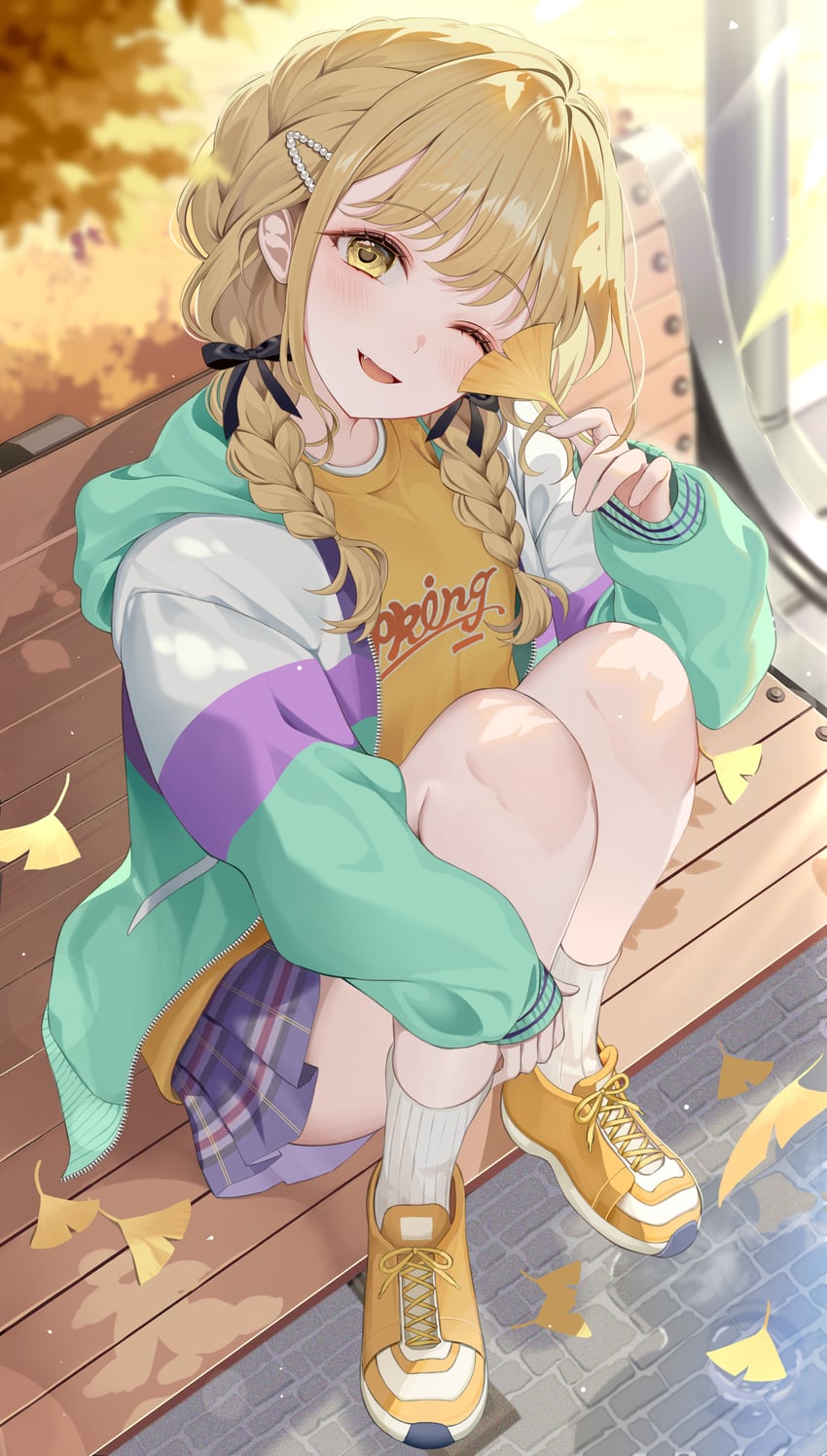 fujita kotone (idolmaster and 1 more) drawn by ion_(on01e)